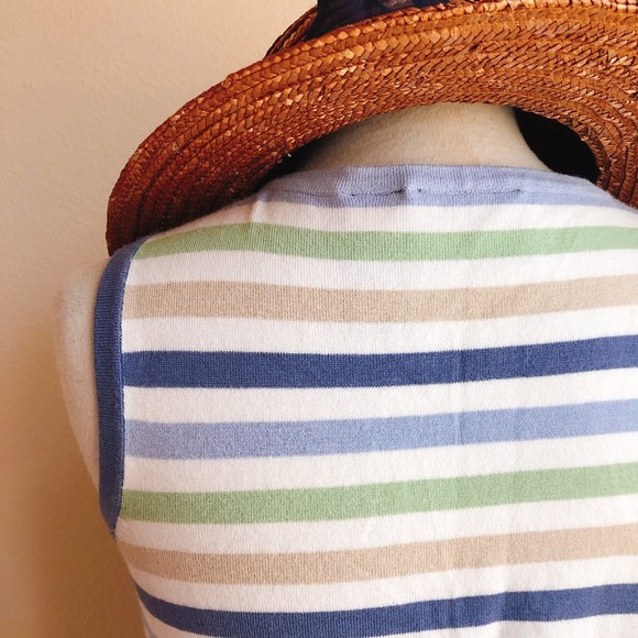 Axcess Liz Clairborne Multi Stripe Summer Tank - Picture 3 of 4